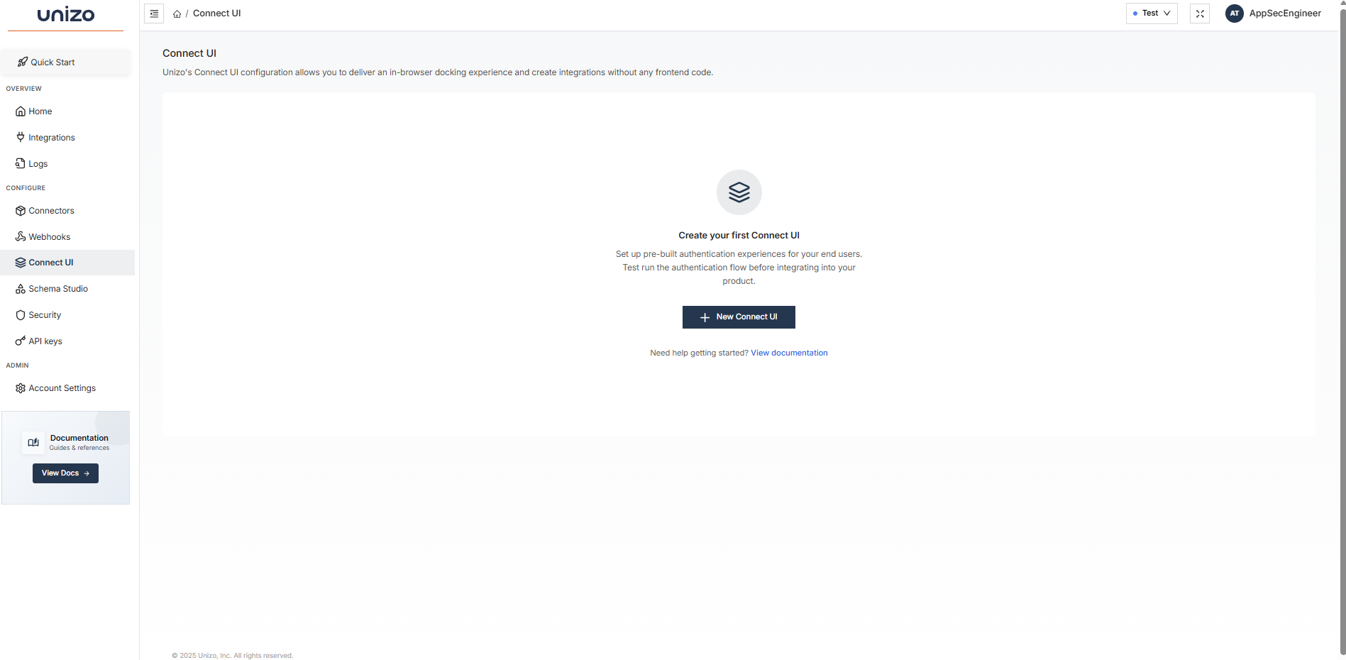 Configure Connect UI